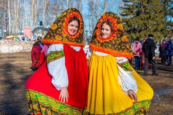 Сарафан на Масленицу
