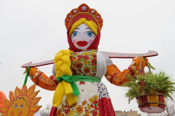 Кукла Масленица большая