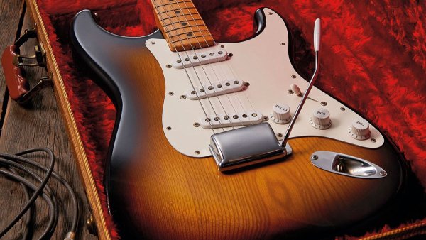Fender Stratocaster фотообои