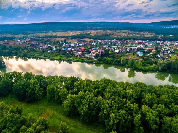 Природа Самарской области село Задельное