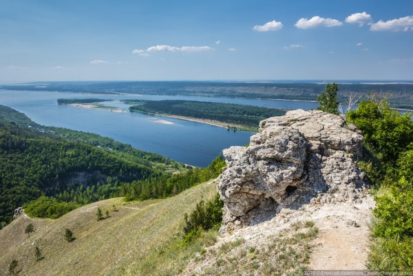 Самарская лука гора Стрельная