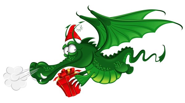 Новогодний дракон
