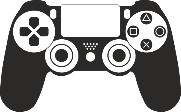 Gamepad PLAYSTATION 4 vector