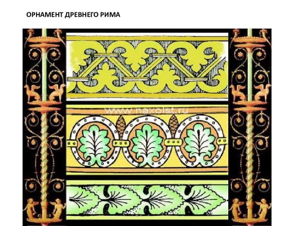 Древний Рим орнаментика
