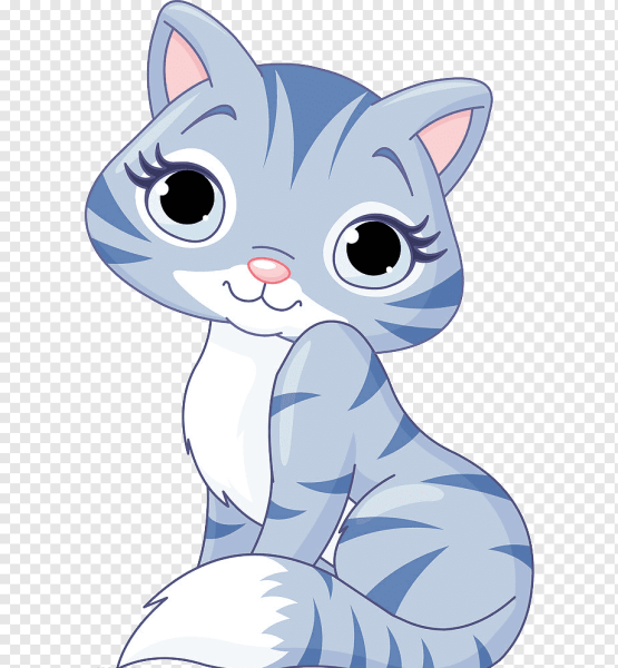 Кошка мультяшка