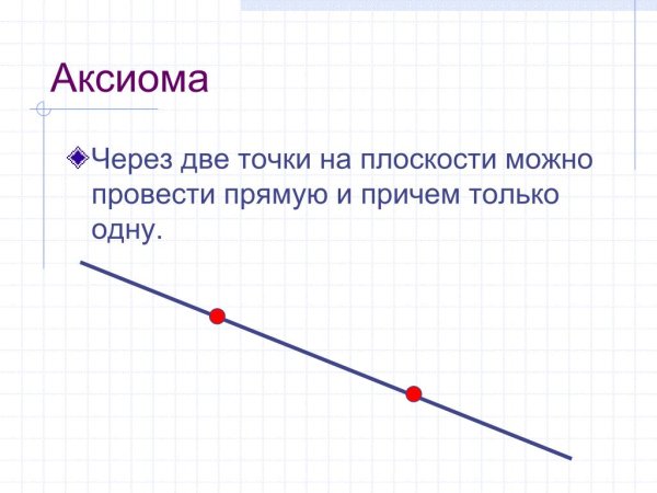 Через две любые точки на плоскости