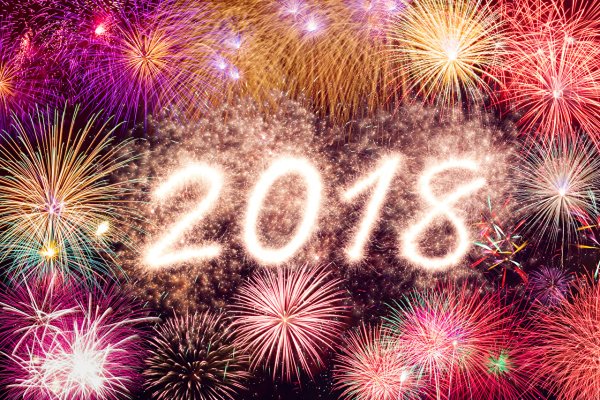 Новый год фейерверк 2018