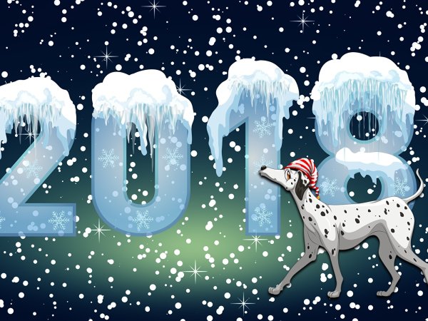 Новогодние обои 2021