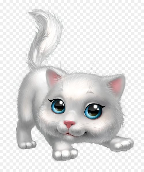 Котенок с бантиком