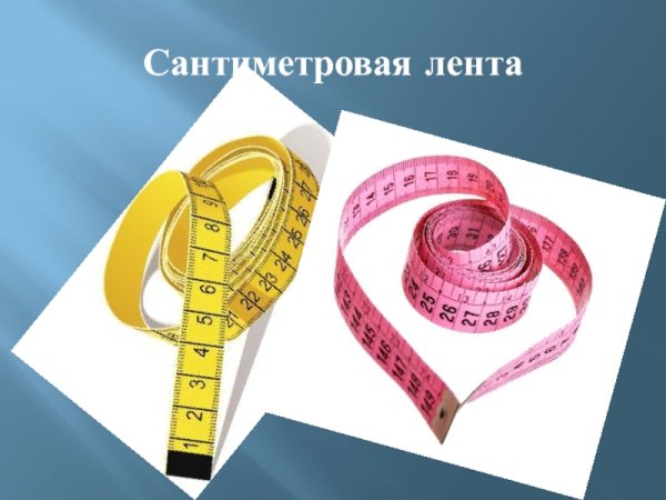 Сантиметровая лента презентация