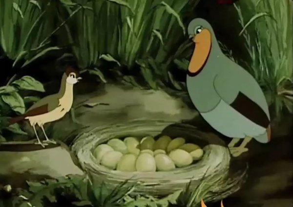 Мультфильм оранжевое горлышко Бианки