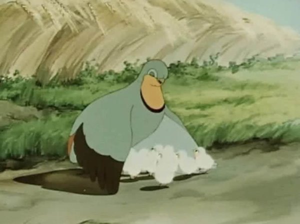 Оранжевое горлышко мультфильм 1954