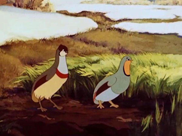 Оранжевое горлышко мультфильм 1954