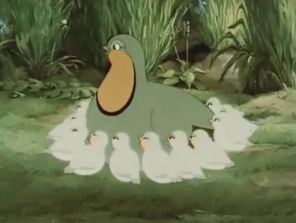 Оранжевое горлышко мультфильм 1954 кадры