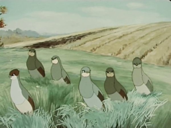 Оранжевое горлышко мультфильм 1954