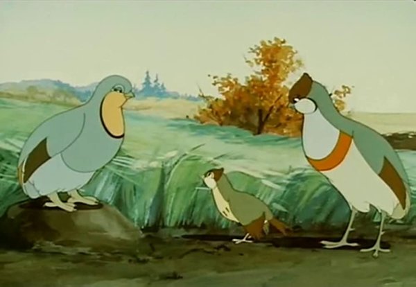 Оранжевое горлышко мультфильм 1954