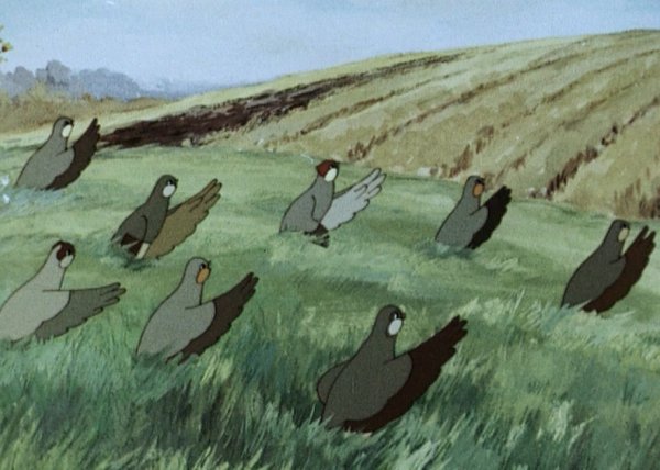 Оранжевое горлышко мультфильм 1954