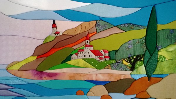 Японская техника кинусайга или пэчворк без иглы