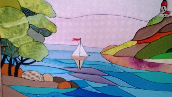 Японская техника кинусайга – пэчворк без иглы.