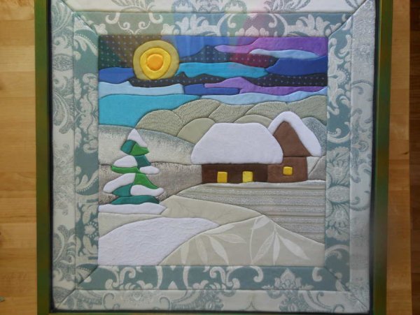 Японская техника кинусайга – пэчворк без иглы.