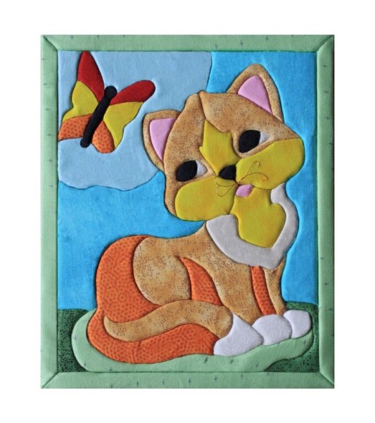 Пэчворк без иглы кинусайга