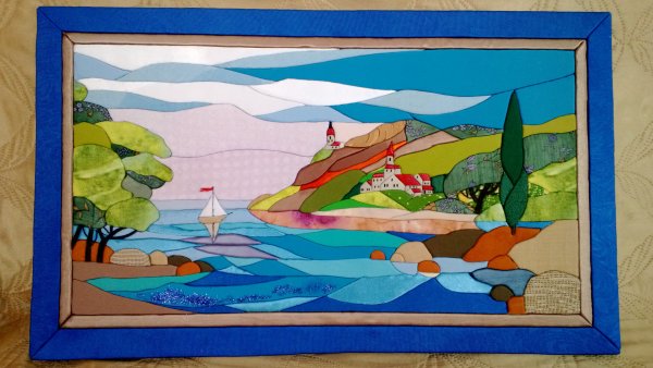 Японская Лоскутная техника кинусайга