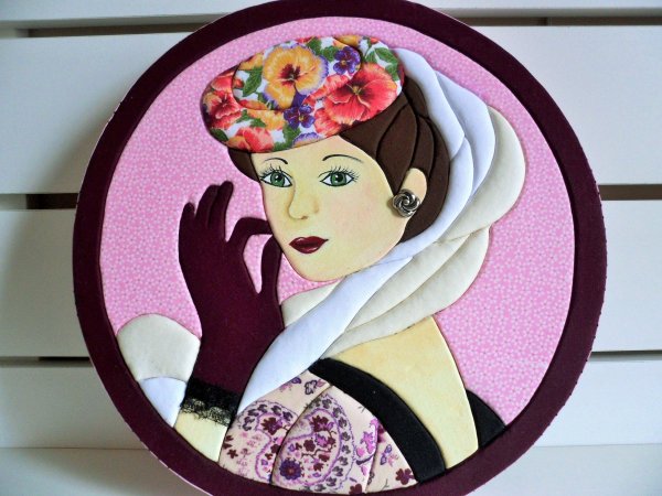 Панно на кухню в технике кинусайга