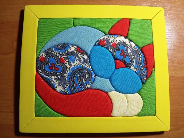 Японская техника кинусайга – пэчворк без иглы.