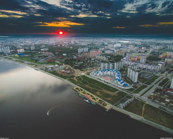 Город на севере Нижневартовск
