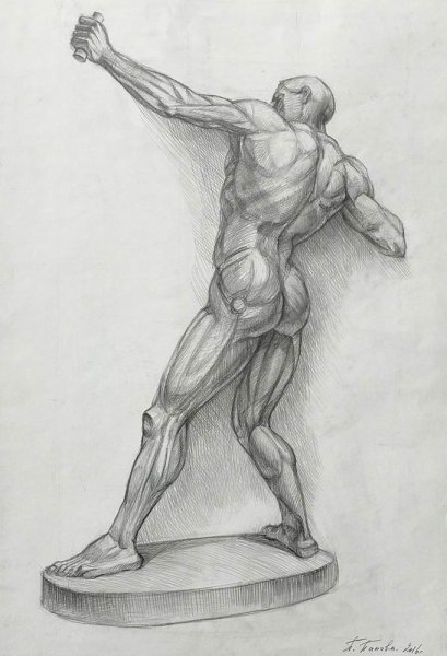 Экорше лучник Гудона