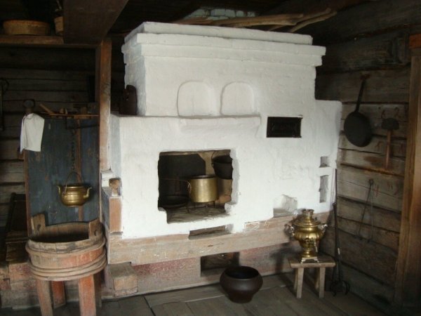 Печь старинная