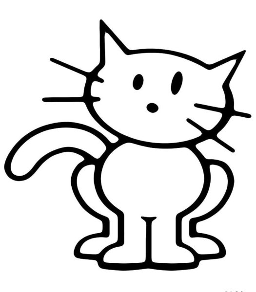 Котик схематично
