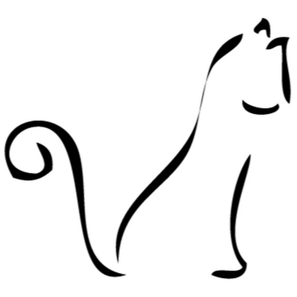 Схематичное изображение кота