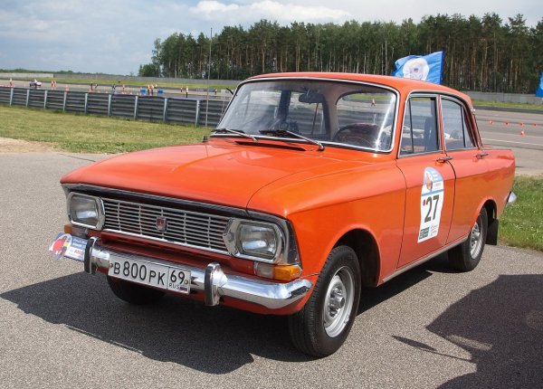 Москвич 412 с конвейера 1974