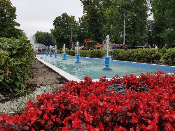 Фонтаны Автозаводский парк Нижний Новгород