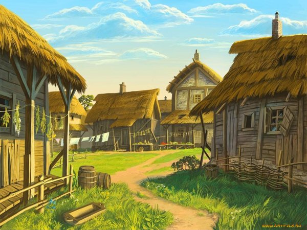 Сказочная деревушка