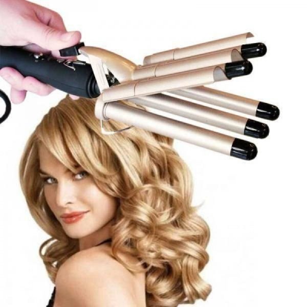 Плойка-щипцы - пять волн Gemei GM-2933