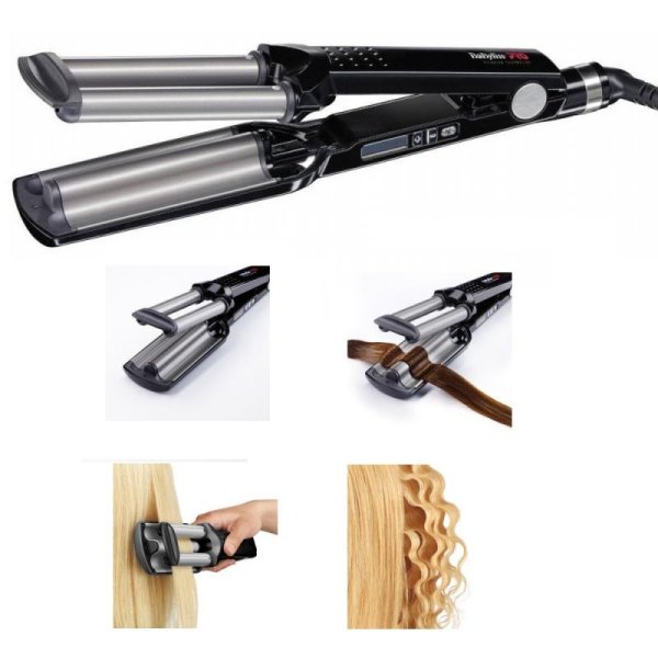 Плойка тройная волна BABYLISS Pro bab2369tte