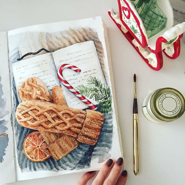 Рисунки из пинтереста девочки