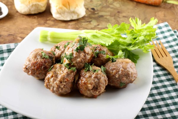 Мясные паровые тефтели