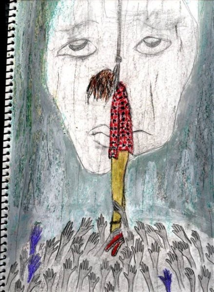 Рисунки психически больных людей