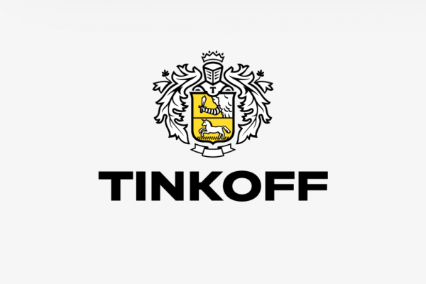 Упрощенный логотип тинькофф