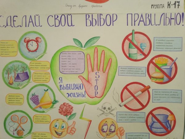Наше здоровье в наших руках плакат