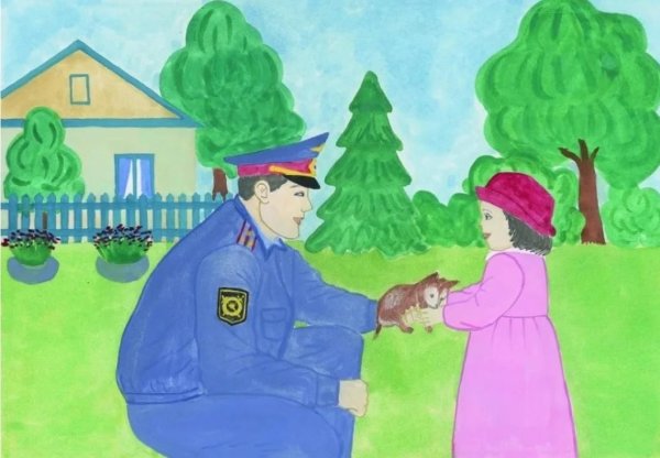 Участковый инспектор глазами детей