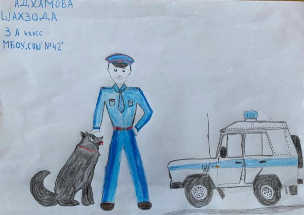 Наш Участковый рисунок