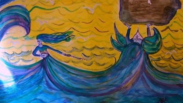 Дочь Байкала Ангара и богатырь Енисей