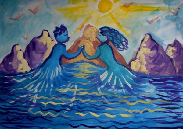 Легенды озера Байкал иллюстрации