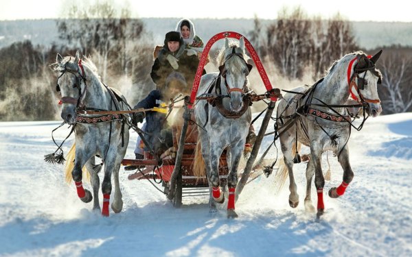 Картинки русская зима (47 фото)