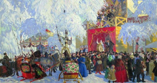 Борис Михайлович Кустодиев Балаганы