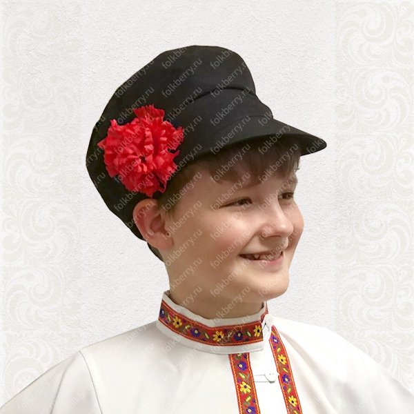 Русский народный головной убор мужской картуз